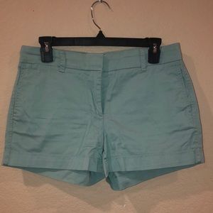 J.crew chino shorts size 4 mint